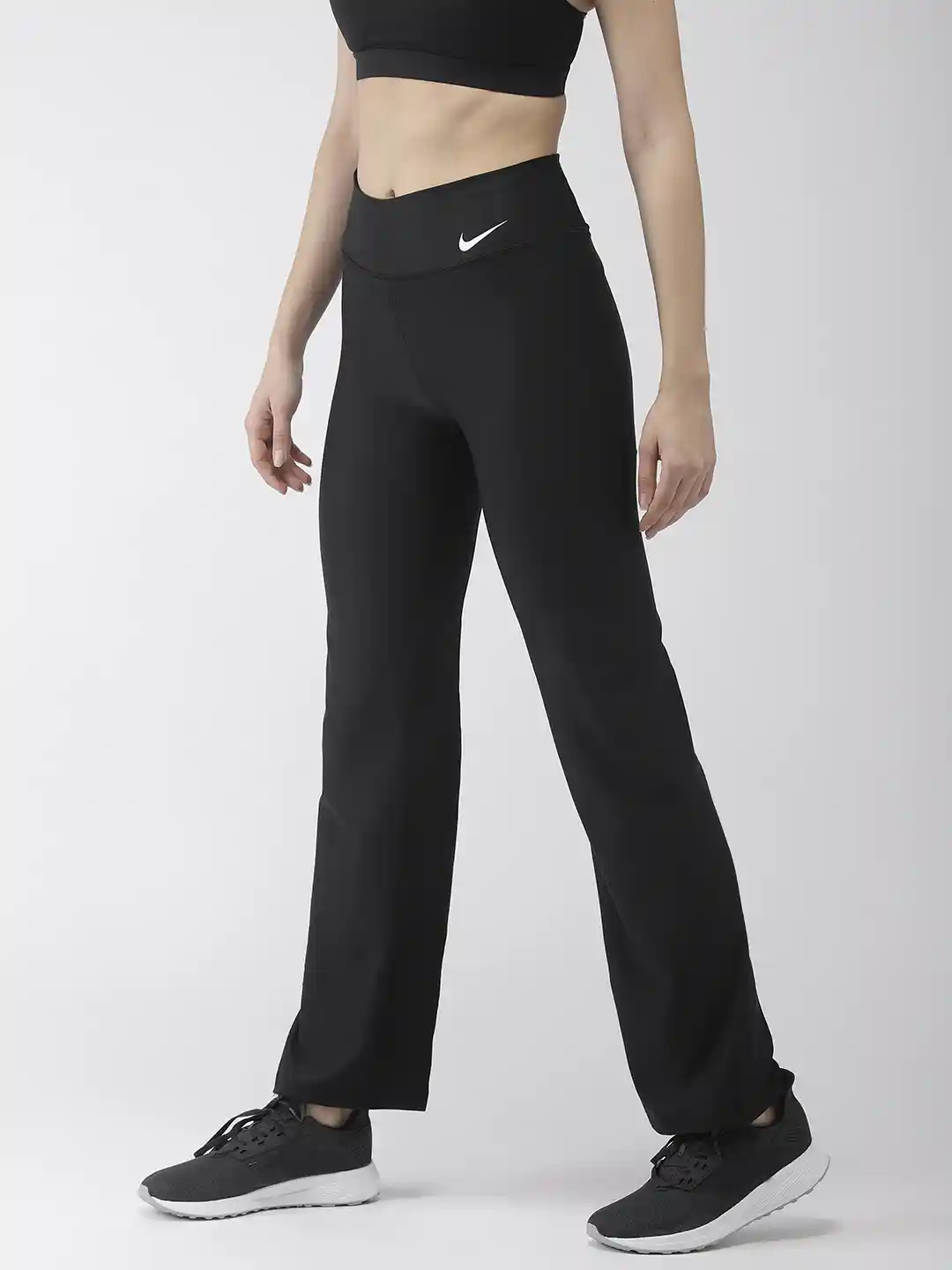 Buy Nike Women Black Solid GYM NFS Track Pants Track Pants for