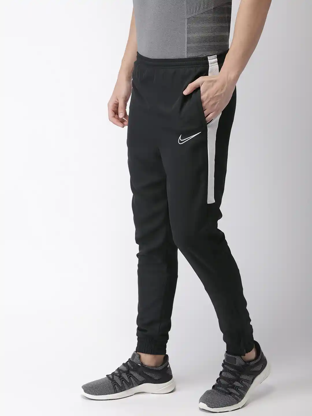 Track Pants Nike Dri Fit Academy Joggers Mens Nike Men Black Solid