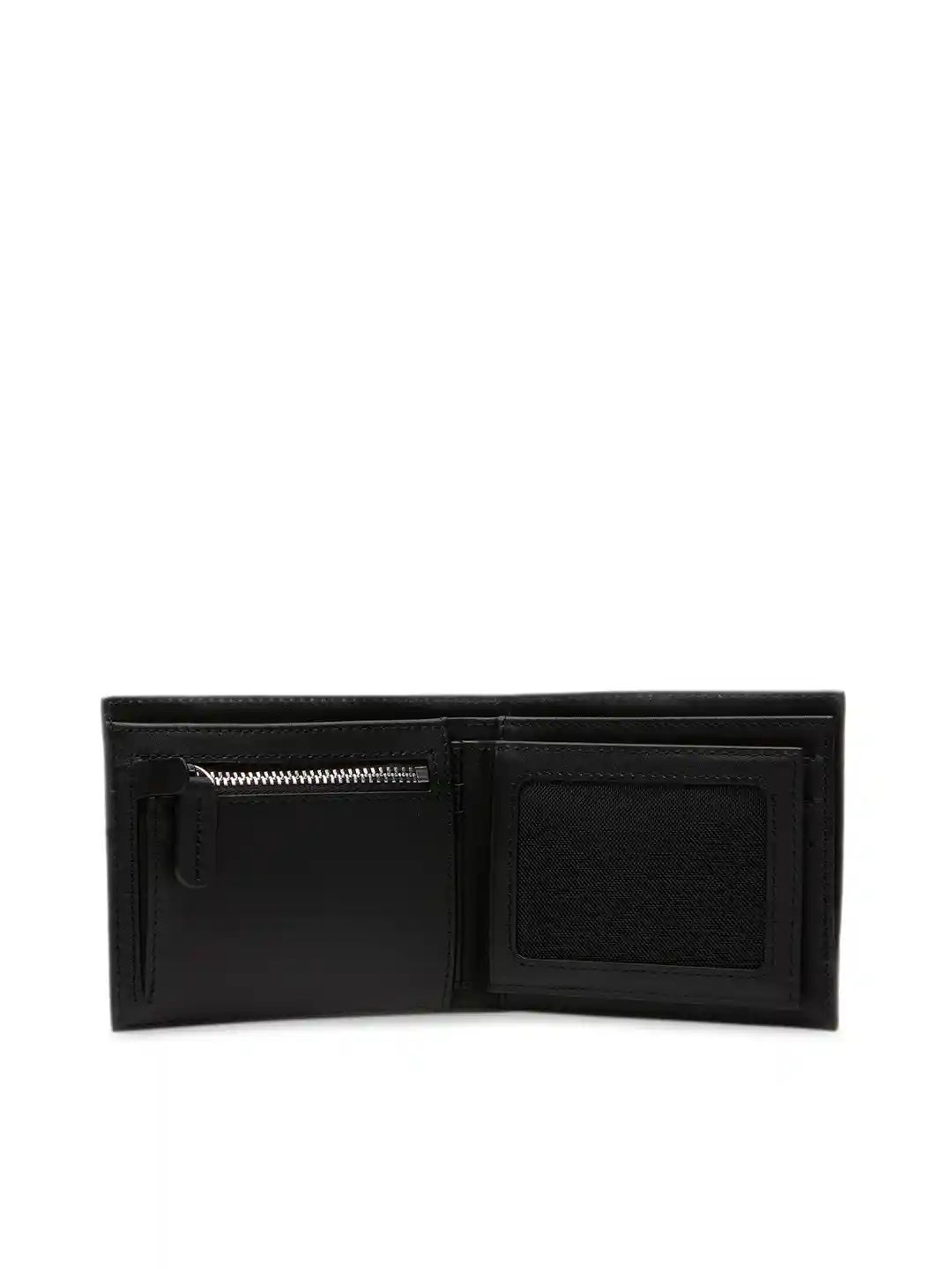 Buy Lacoste Men Black Solid Two Fold Leather Wallet Wallets for
