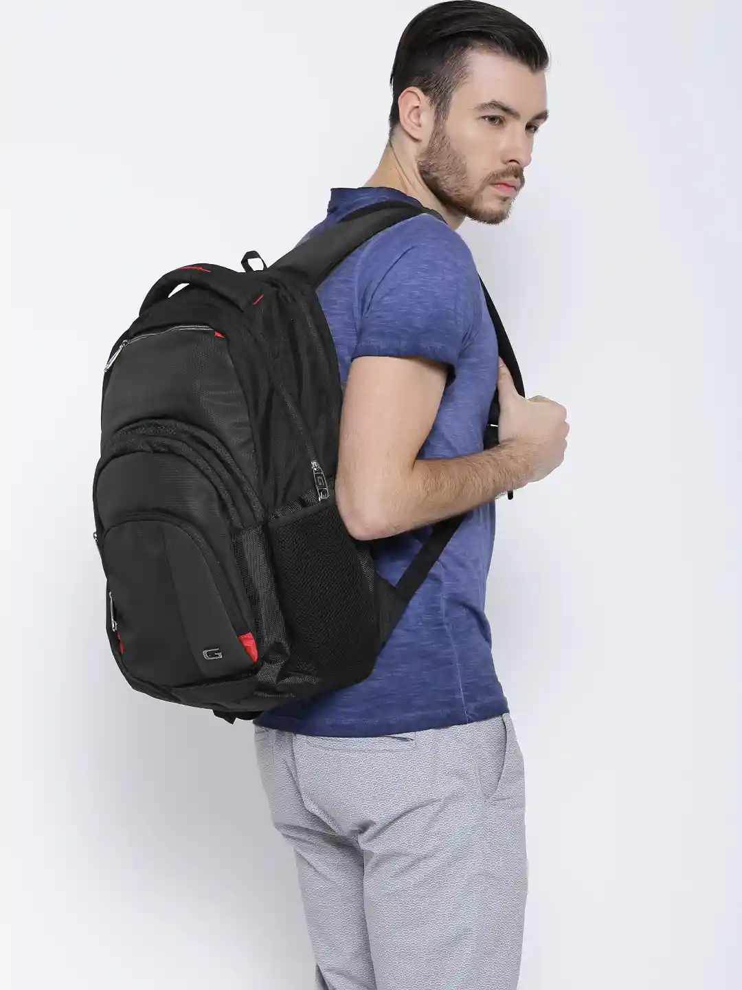 Buy Gear Unisex Black Waterproof Backpack Backpacks for Unisex