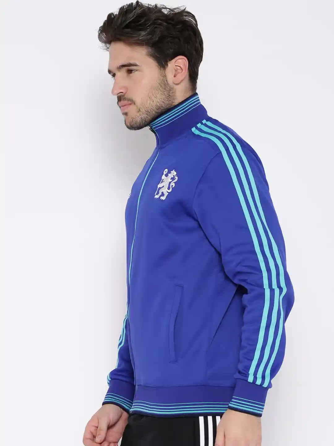 Buy ADIDAS Blue Chelsea F.C. Football Jacket - Jackets for Men Buy ADIDAS Blue Chelsea F.C. Football Jacket - Jackets for Men