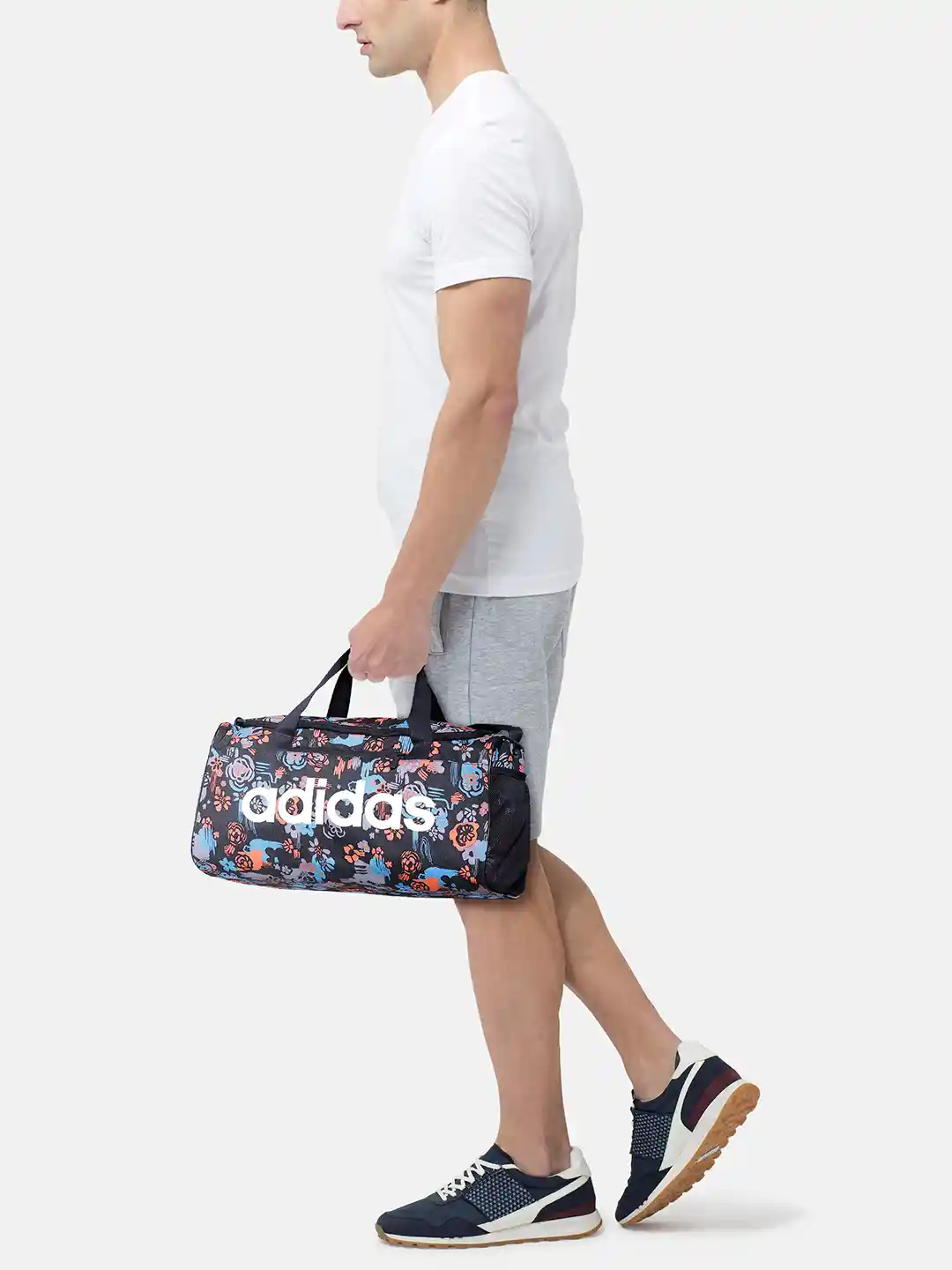 Buy ADIDAS Unisex Black Orange Printed Training Linear Core