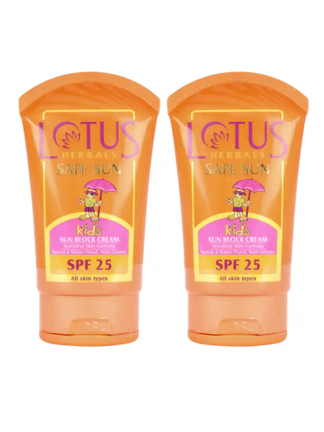 Buy Lotus Herbals Kids Pack of SPF 25 Sunblock Creams Baby