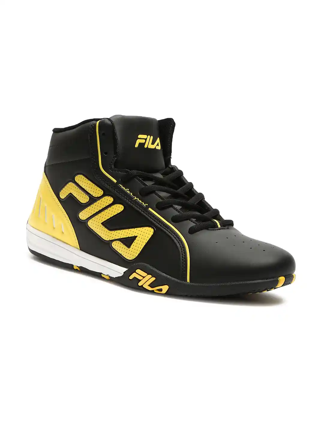 Yellow Black Yellow Filas Mens FILA Men Black Yellow ISONZO PLUS