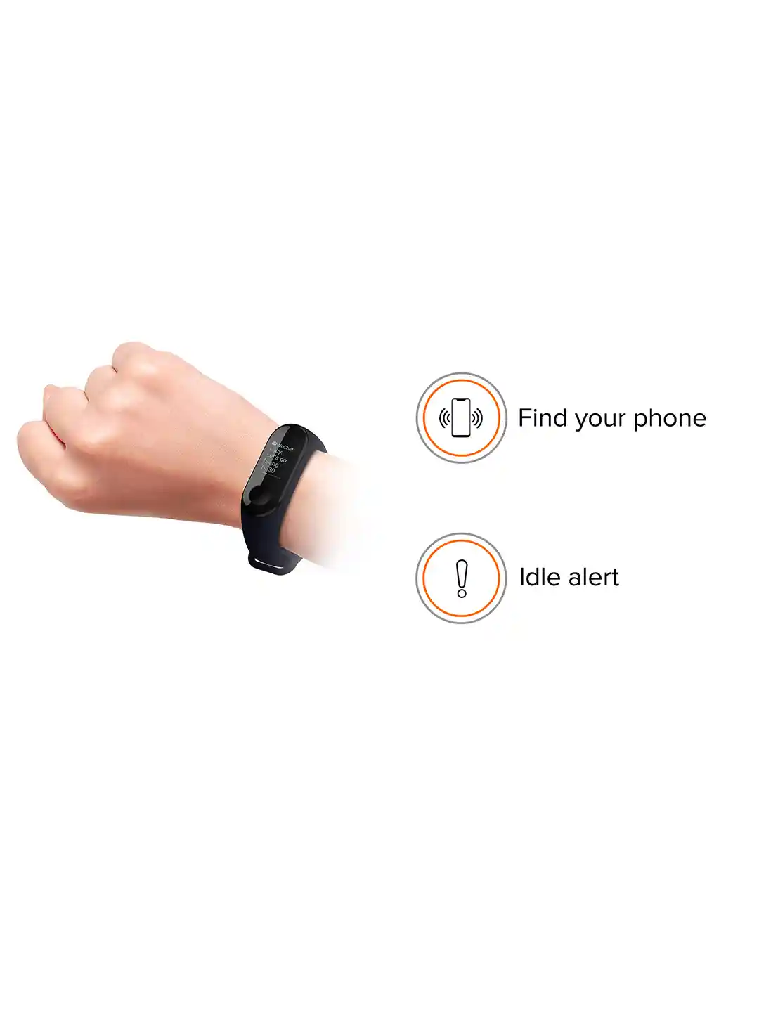 Buy Mi Unisex Black Band Fitness Bands for Unisex 9302913 Myntra