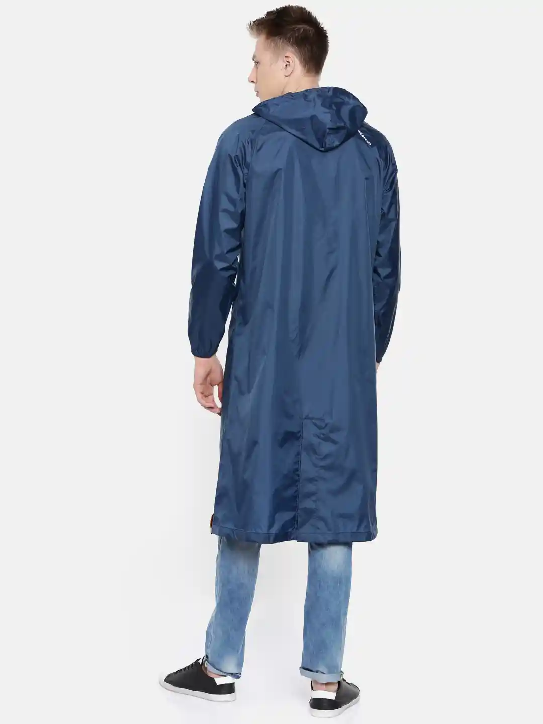 Buy Wildcraft Men Navy Blue Hooded Rain Coat Rain Jacket for Men
