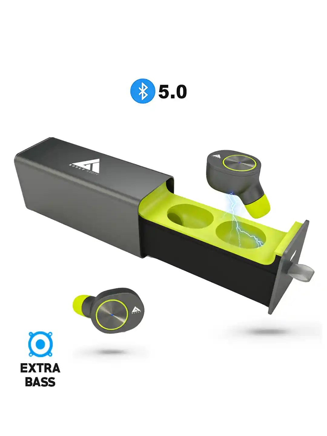 Wireless Bluetooth Boult Airbass Twinpods Wireless Bluetooth Boult