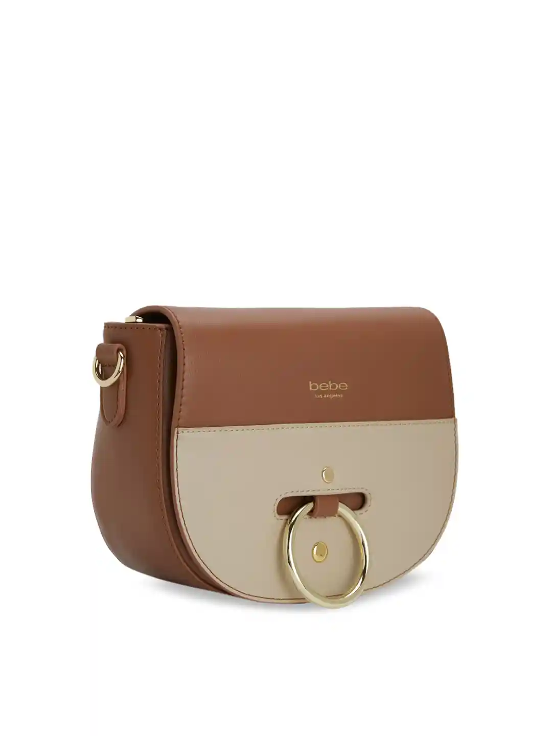 Buy bebe Tan Brown Colourblocked Sling Bag Handbags for Women