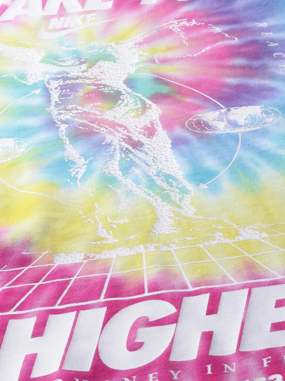 Tie Dye Nike Multicolor Shirt Tie Dye Nike Rainbow T Shirt Black