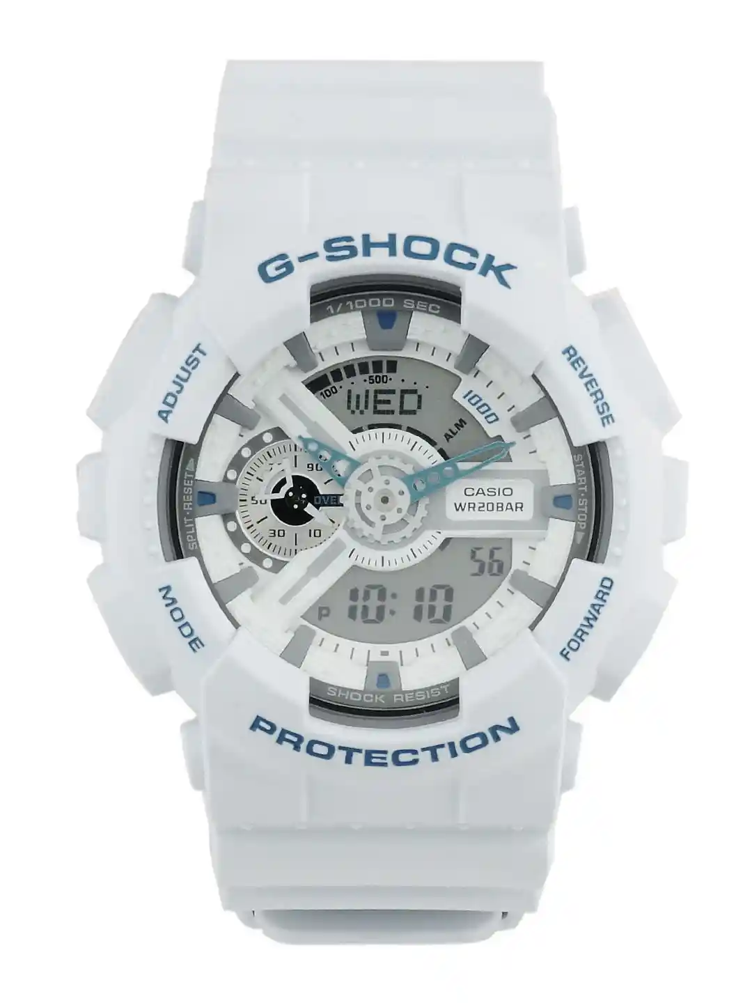 Buy CASIO G-Shock White Analog Digital Watch G377 GA-110SN-7ADR