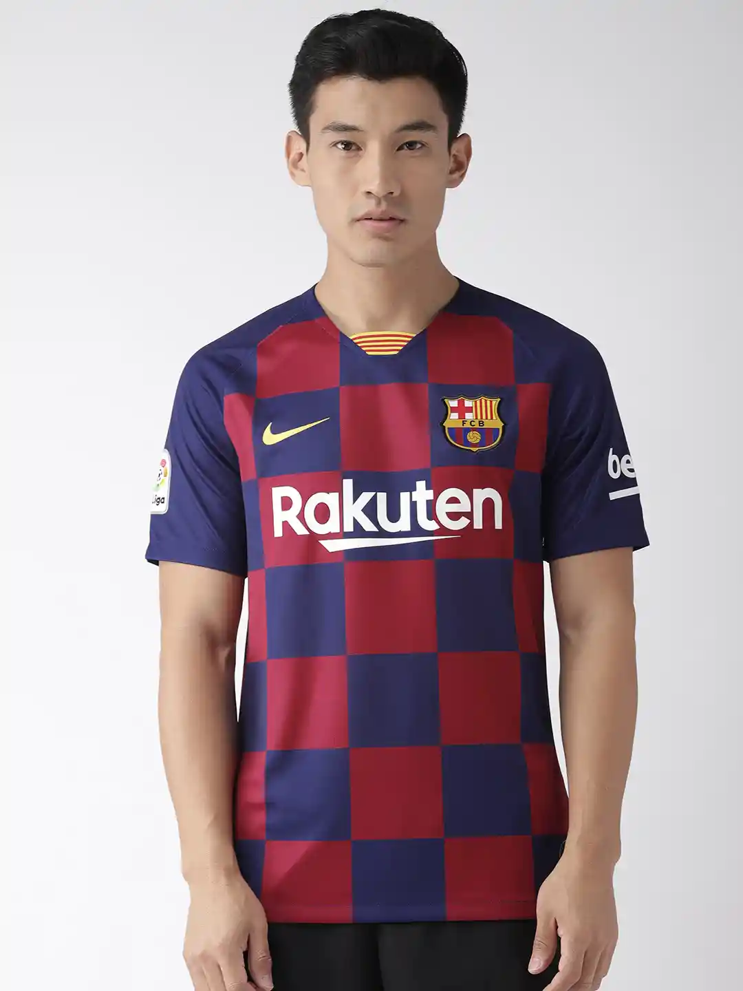 Nike FC Barcelona シャツ 赤青 Vネック Buy Nike Men Blue & Red