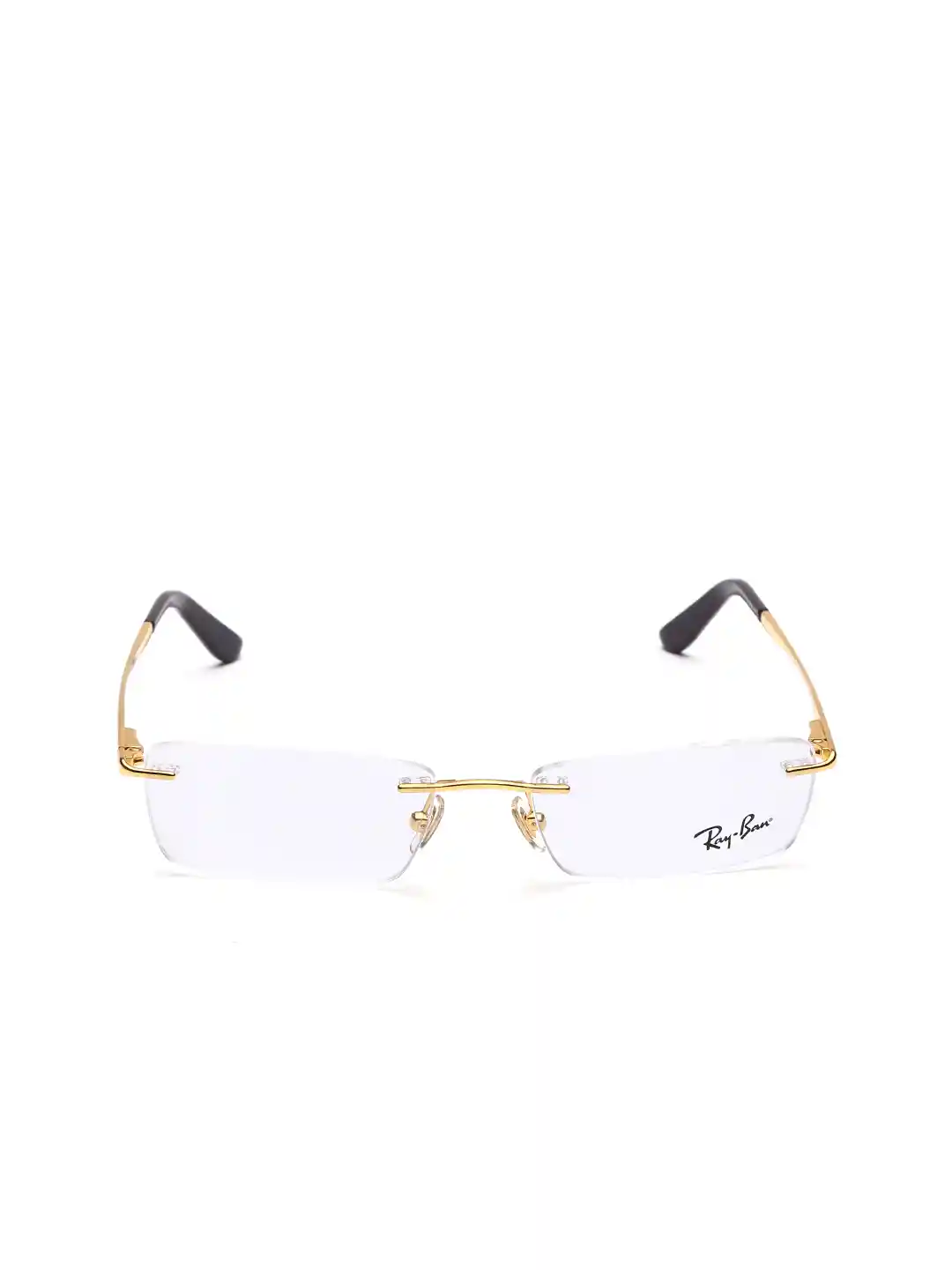 Buy Ray-Ban Men Rectangle Gold Colour Frames 0RX6303I250053