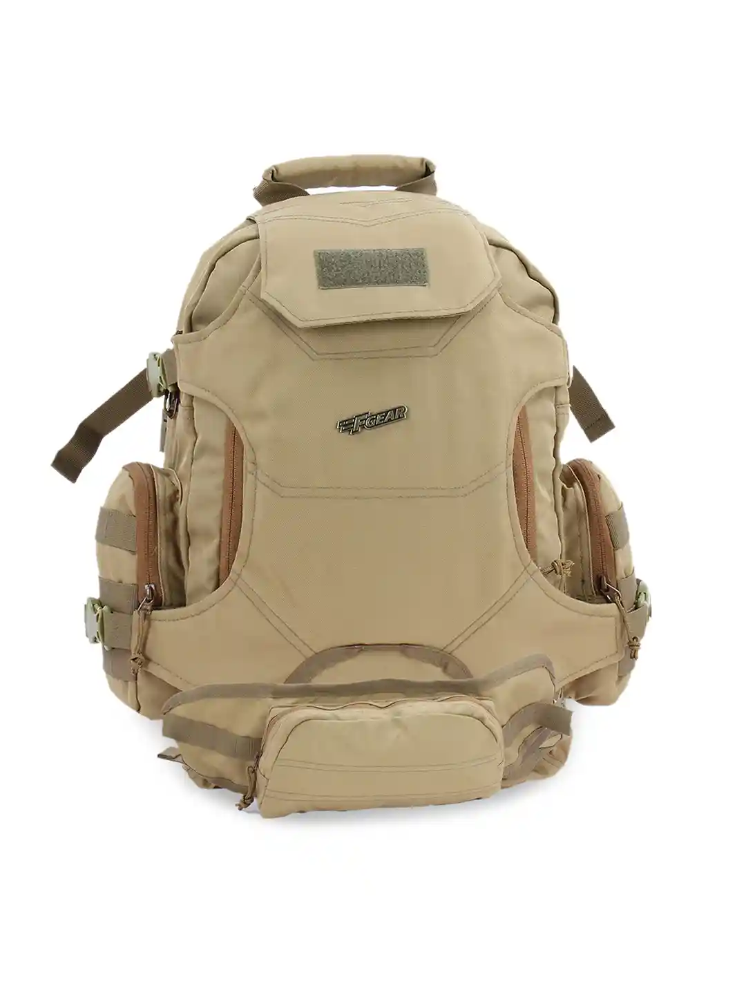 F Gear Unisex Khaki Solid Backpack