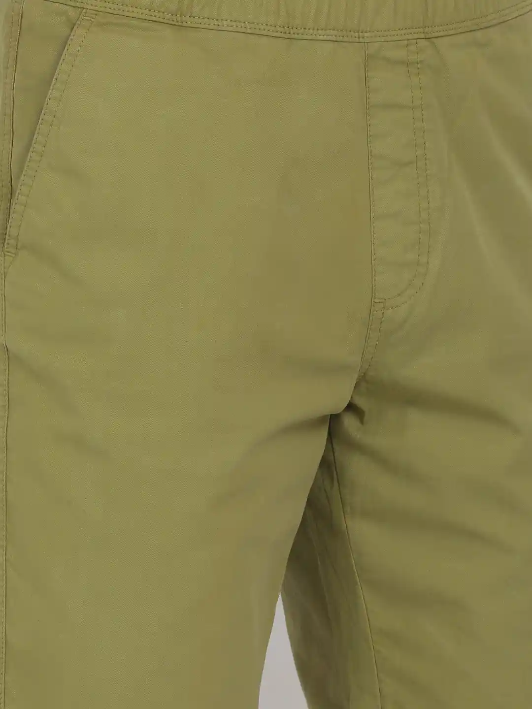 Buy t-base Men Olive Green Solid Lounge Shorts Lounge Shorts for