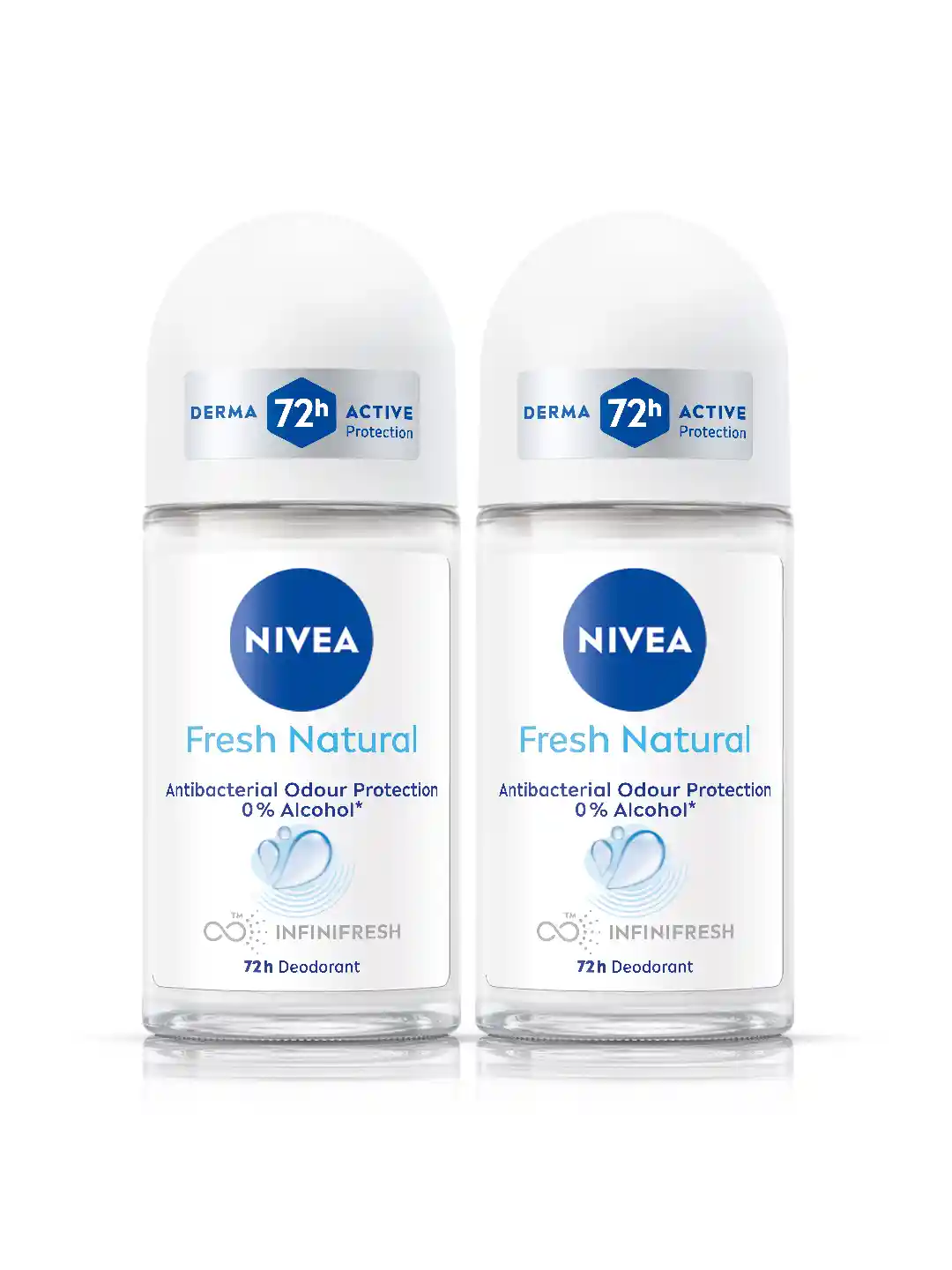 Buy Nivea Women Set of Fresh Natural Roll-On Deodorant Roll