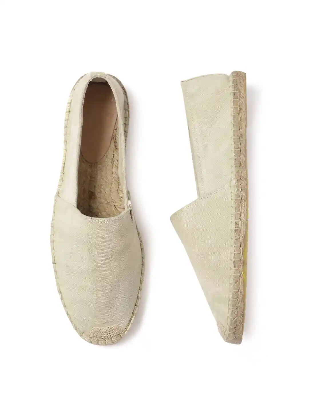 Buy WROGN Men Olive Green Beige Espadrilles Casual Shoes for