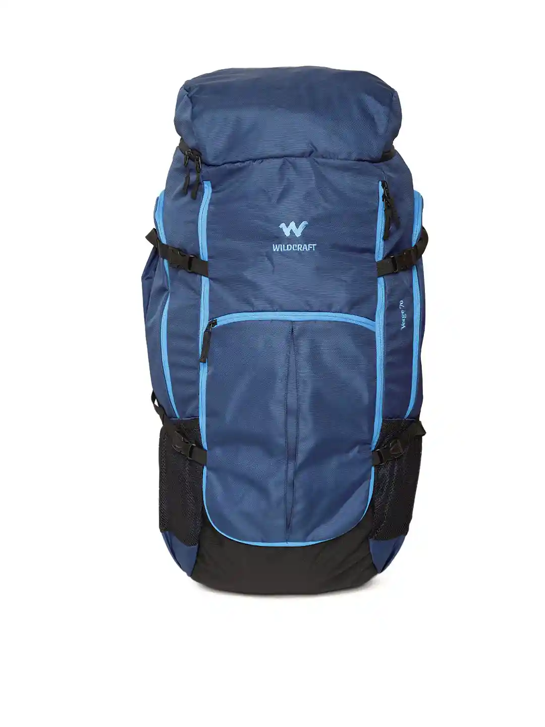 Buy Wildcraft Unisex Navy Blue Verge 70 Rucksack Rucksacks for