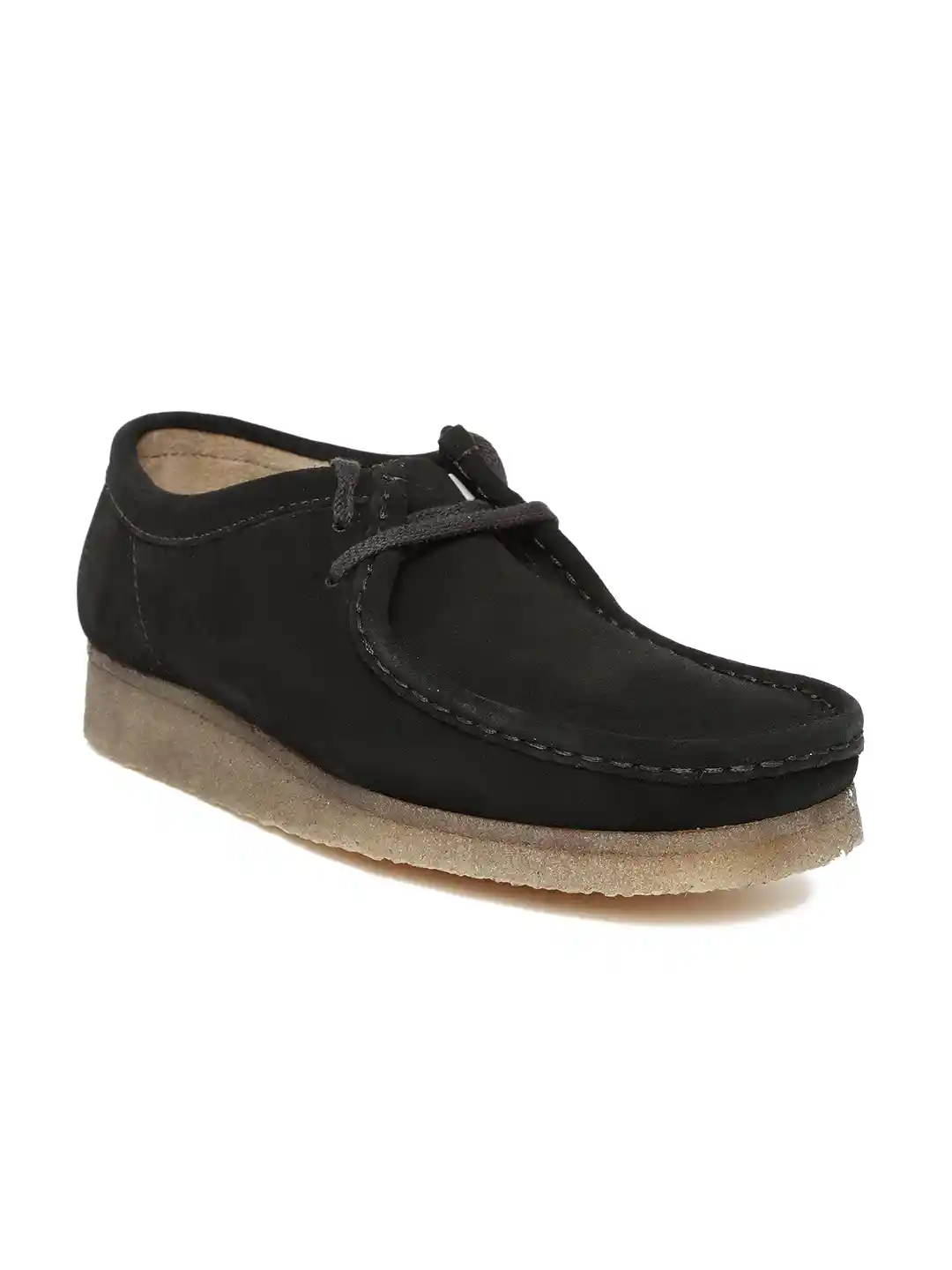 Buy Clarks Men Black Wallabee Suede Derbys Casual Shoes for Men