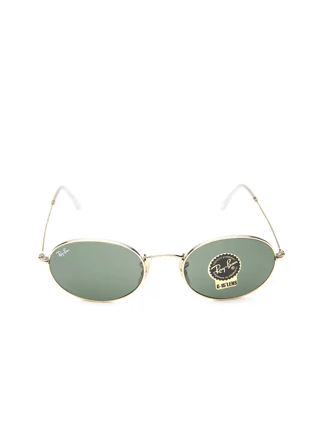 Buy RAY-BAN Unisex UV Protected Green Lens Oval Sunglasses