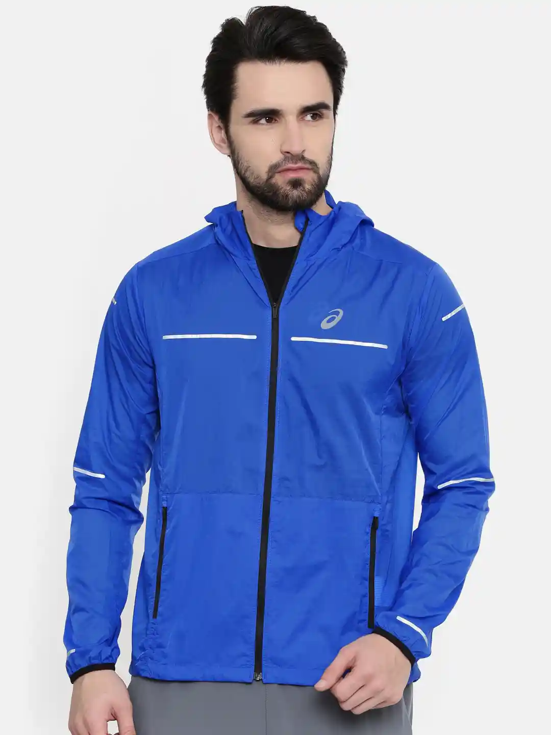 Buy ASICS Men Blue Solid Lightweight Lite-Show Sporty Running