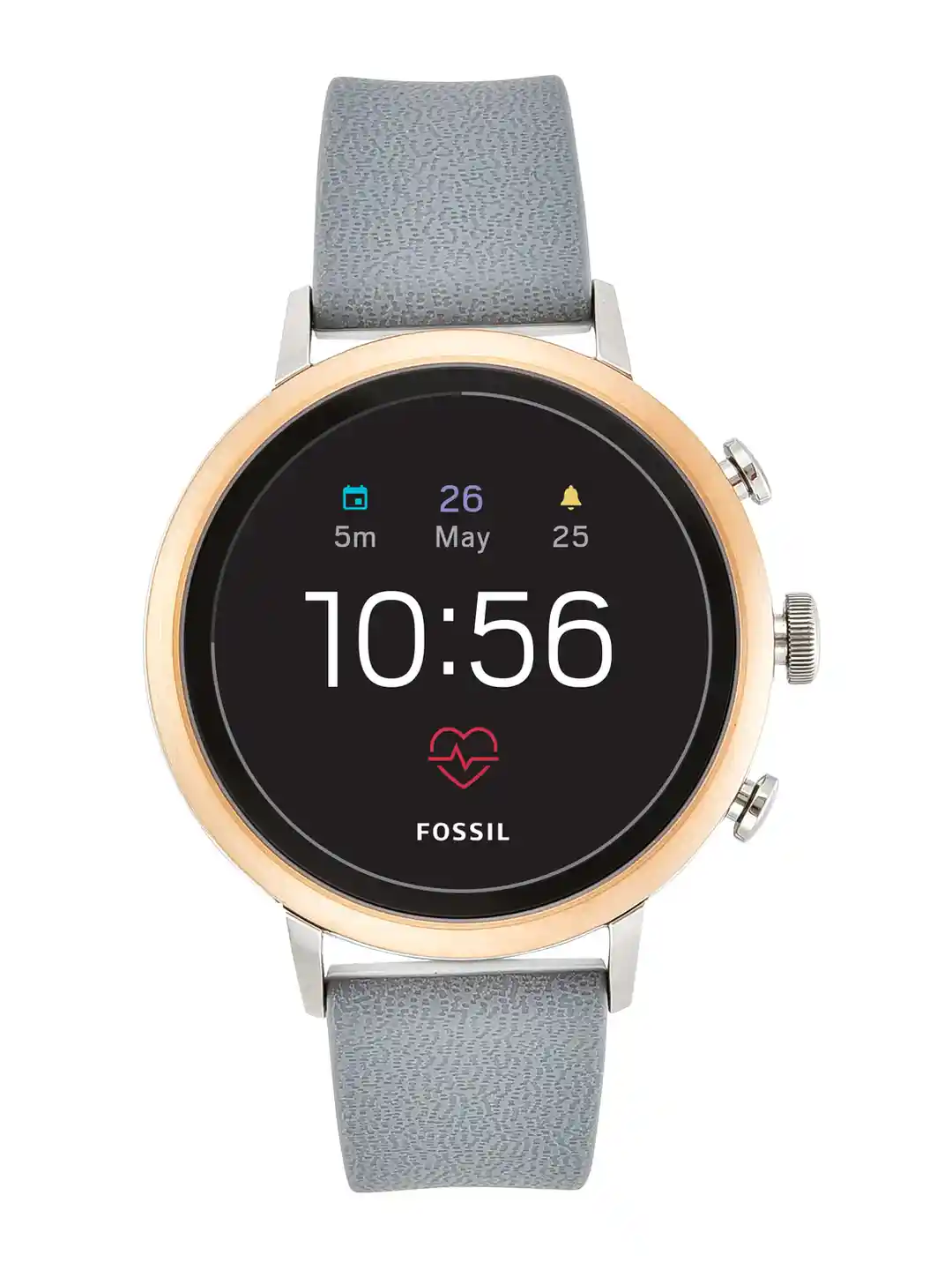 Buy Fossil Q Venture HR Grey Smart Watch FTW6016 Smart Watches