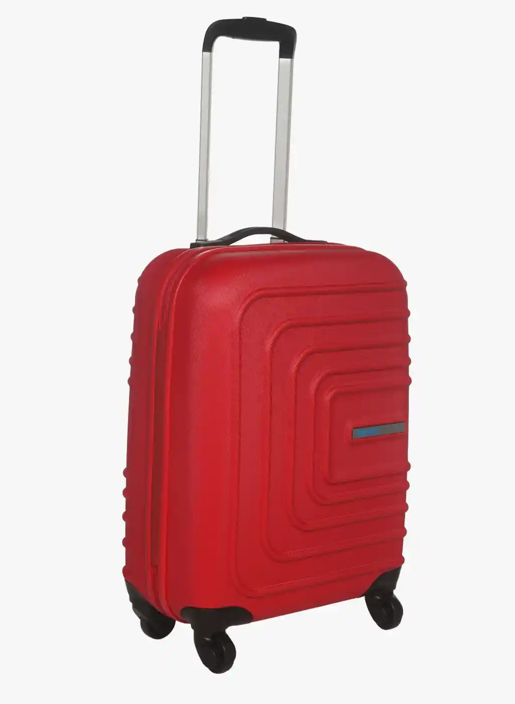 Buy 55Cm Sunset Square Wheel Cabin Red Hard Luggage Strolley