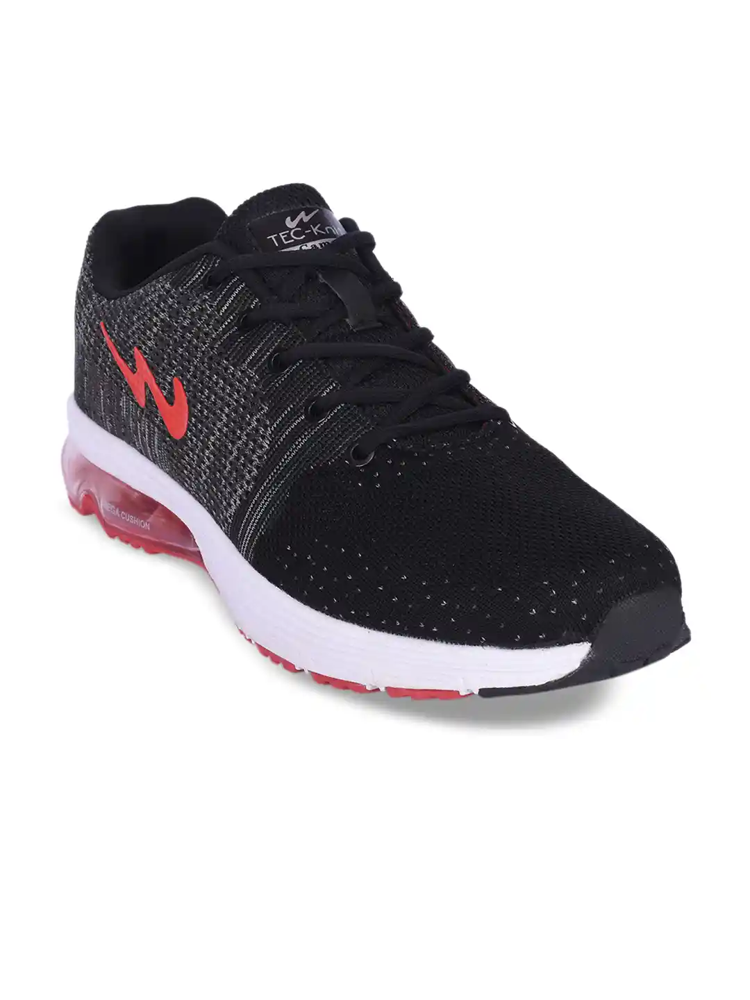Running Shoes Campus Shoes Camptech Air Capsule Campus Men Black