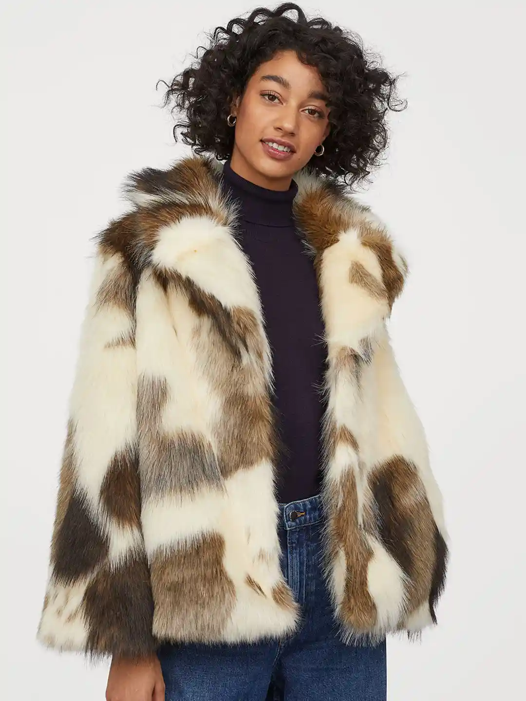 Faux Shearling Best Faux Fur Coat 2019 Fur Coat, Pattern №633 Buy