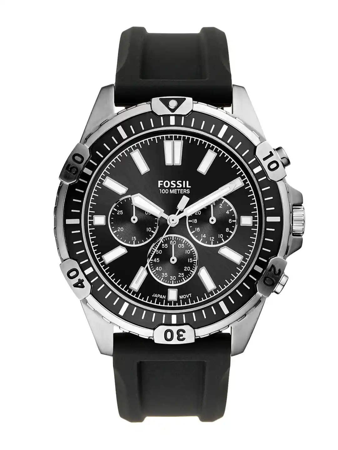 Buy Fossil Men Black Analogue Watch FS5624I Watches for Men