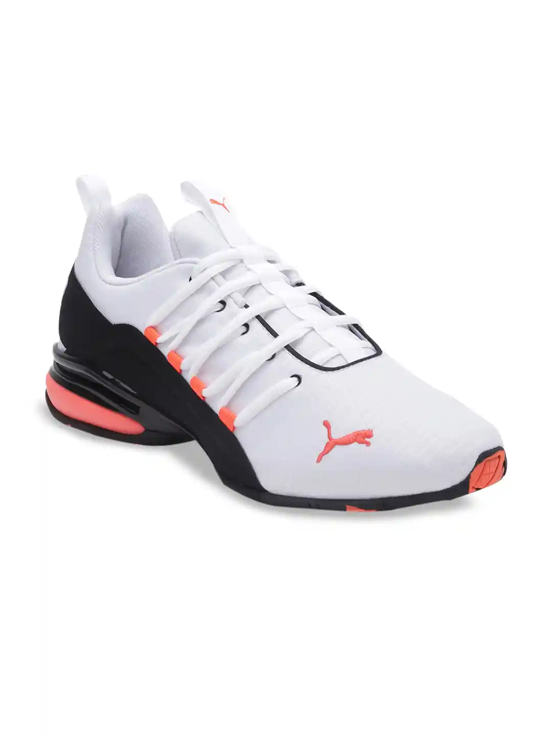 Buy Puma Men White Textile Axelion Rip Running Shoes - Sports Shoes for Men  10998396 | Myntra