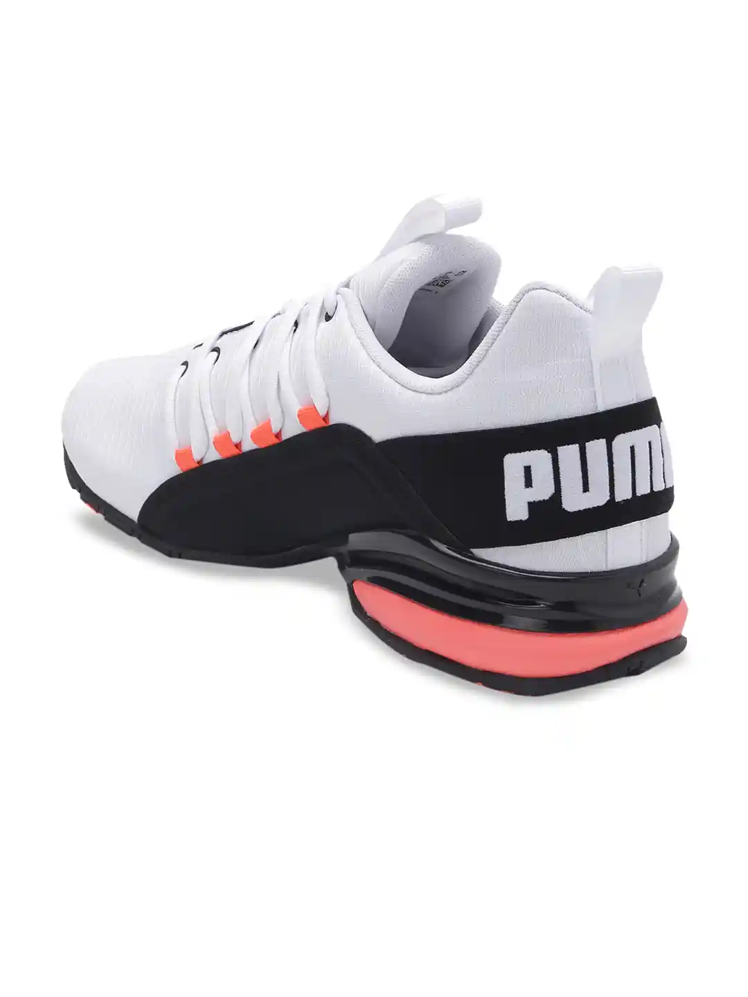 Buy Puma Men White Textile Axelion Rip Running Shoes Sports