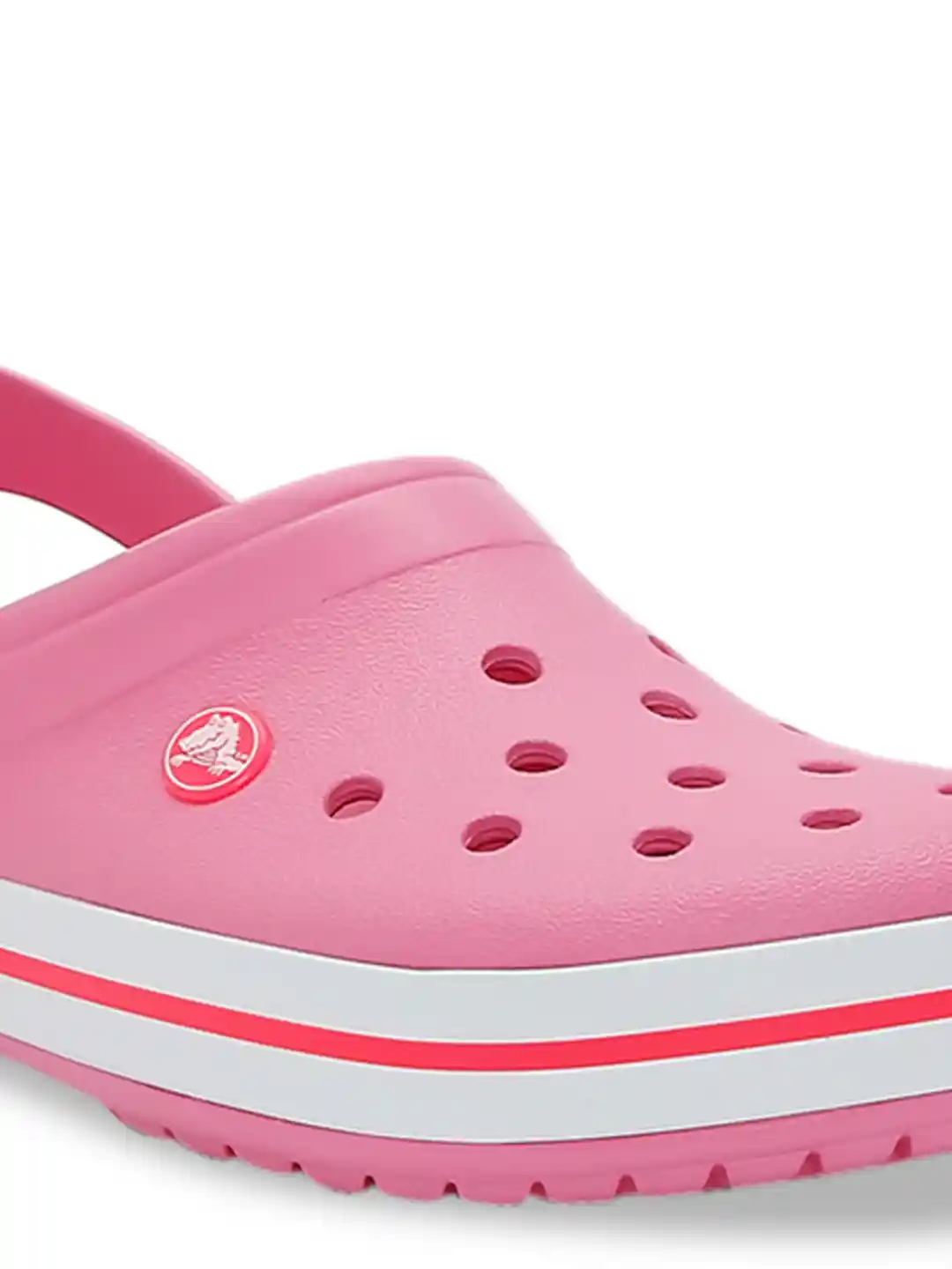 Buy Crocs Crocband Women Pink Solid Clogs Flip Flops for Women