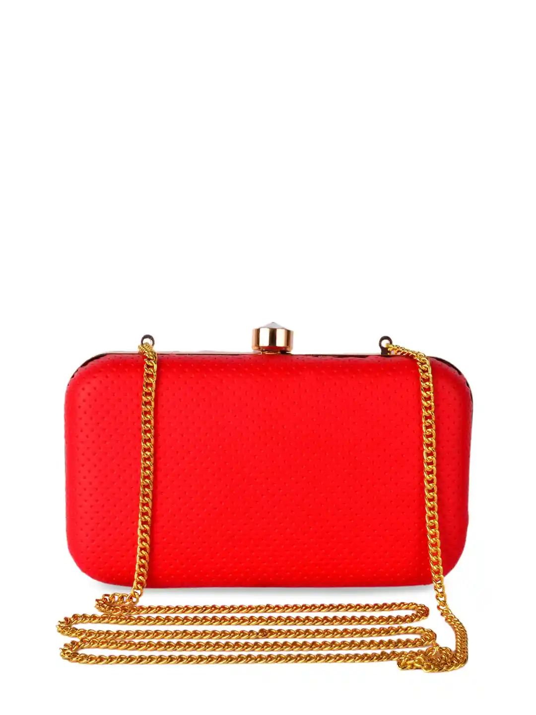 Buy REZZY Red Solid Box Clutch Clutches for Women 11247190 Myntra