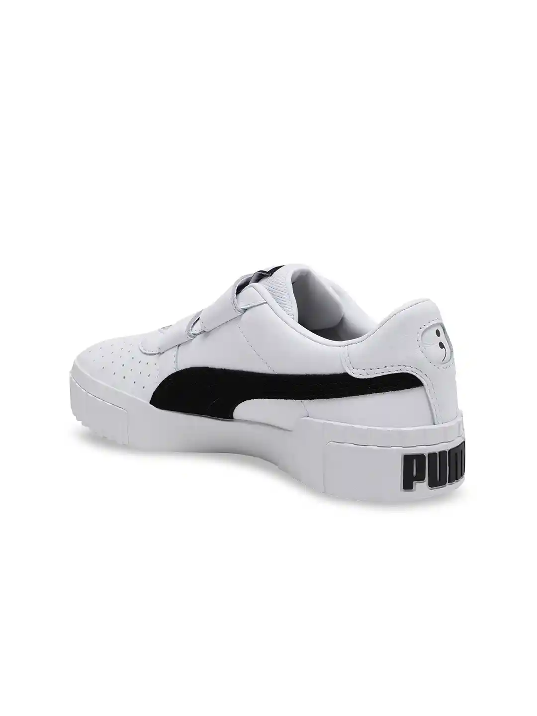 Buy Puma Women White Cali Velcro B&W x Selena Gomez Leather