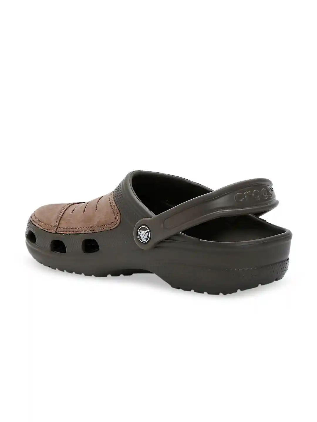 Buy Crocs Bogota Men Brown Beige Suede Clogs Sandals for Men