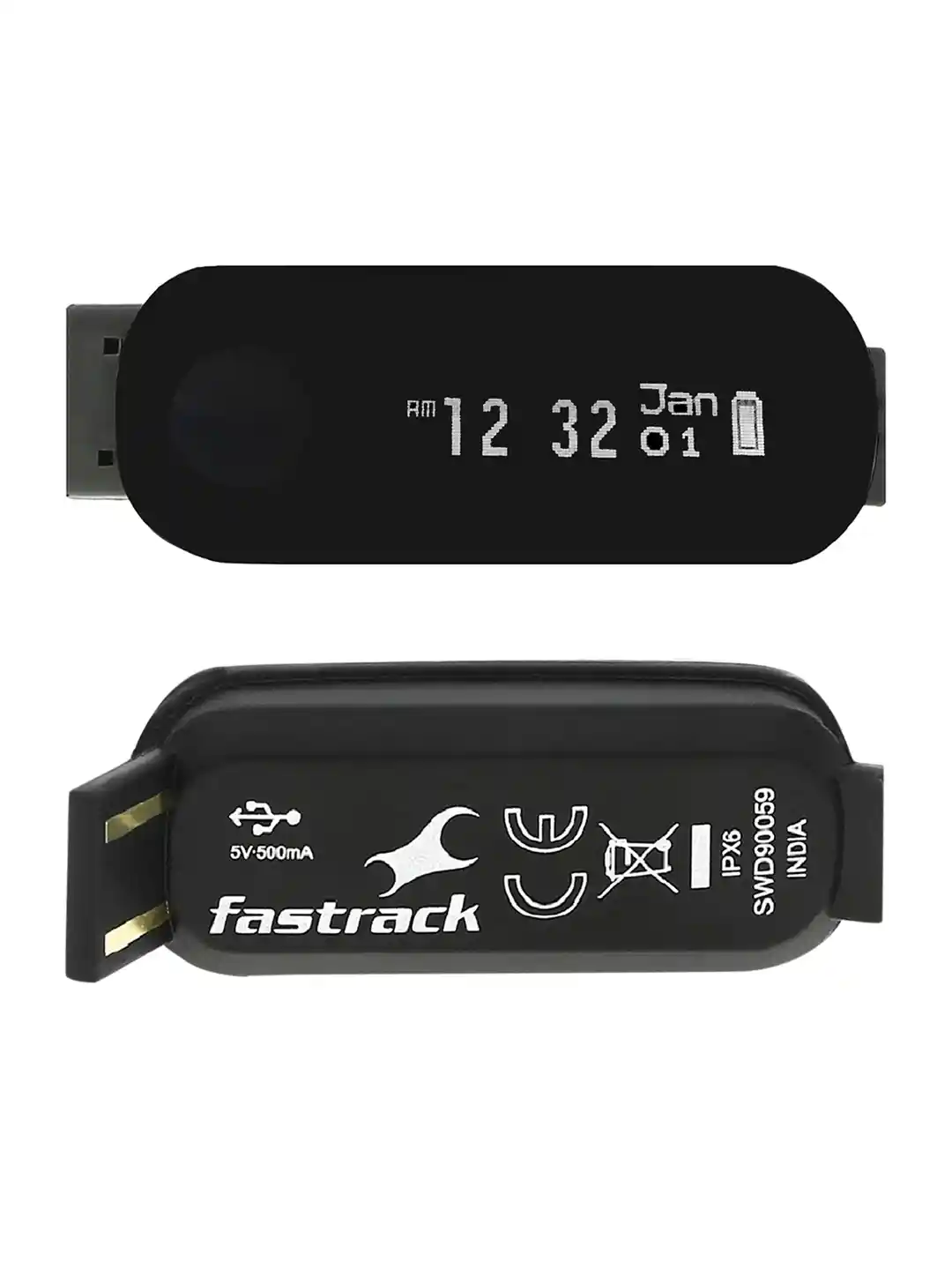 Buy Fastrack Unisex Green Black Reflex Smart Band Fitness