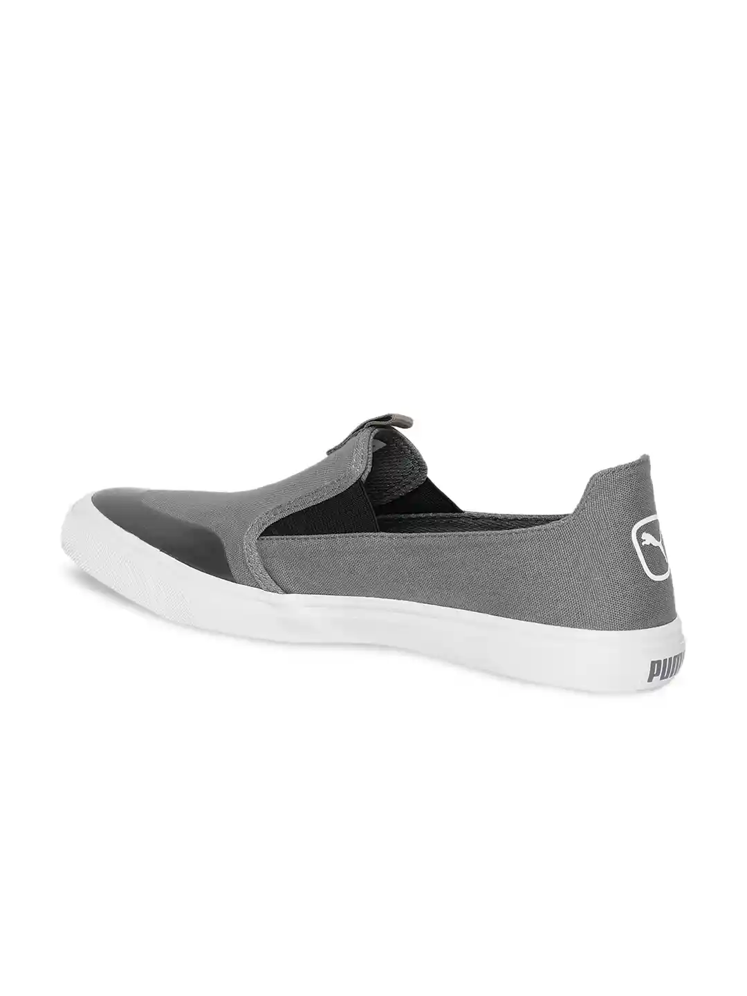 Buy Puma Men Grey Lazy Knit slip on Slip-On Sneakers Casual