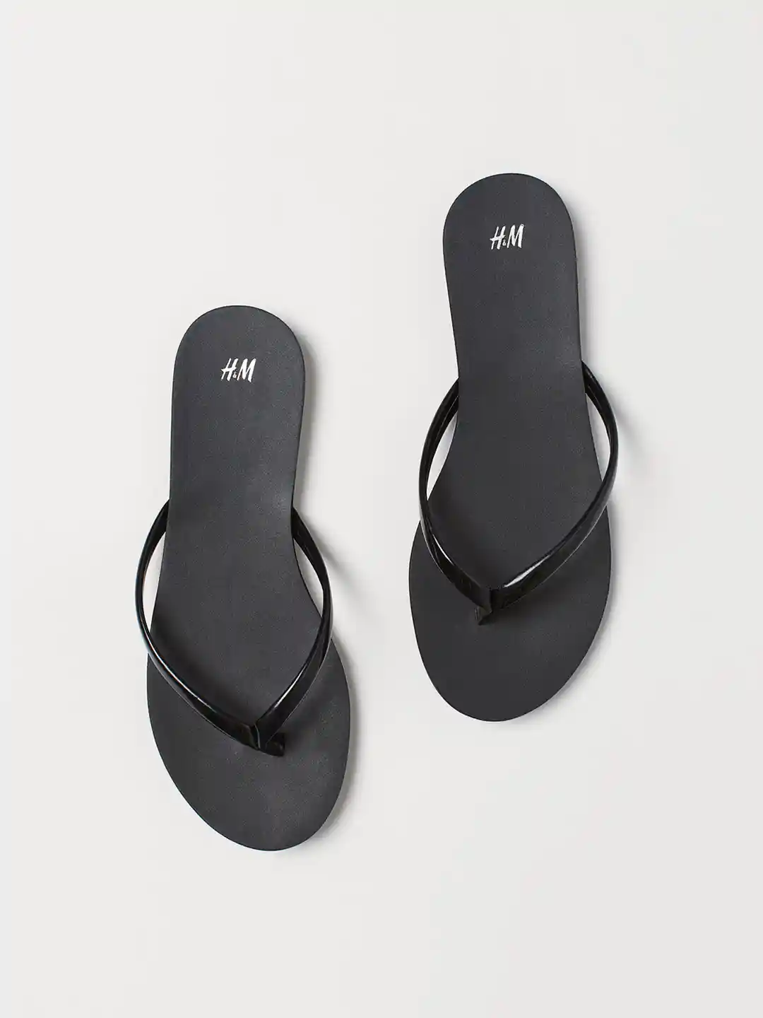 Buy H&M Women Black Flip-Flops Flip Flops for Women 10438902