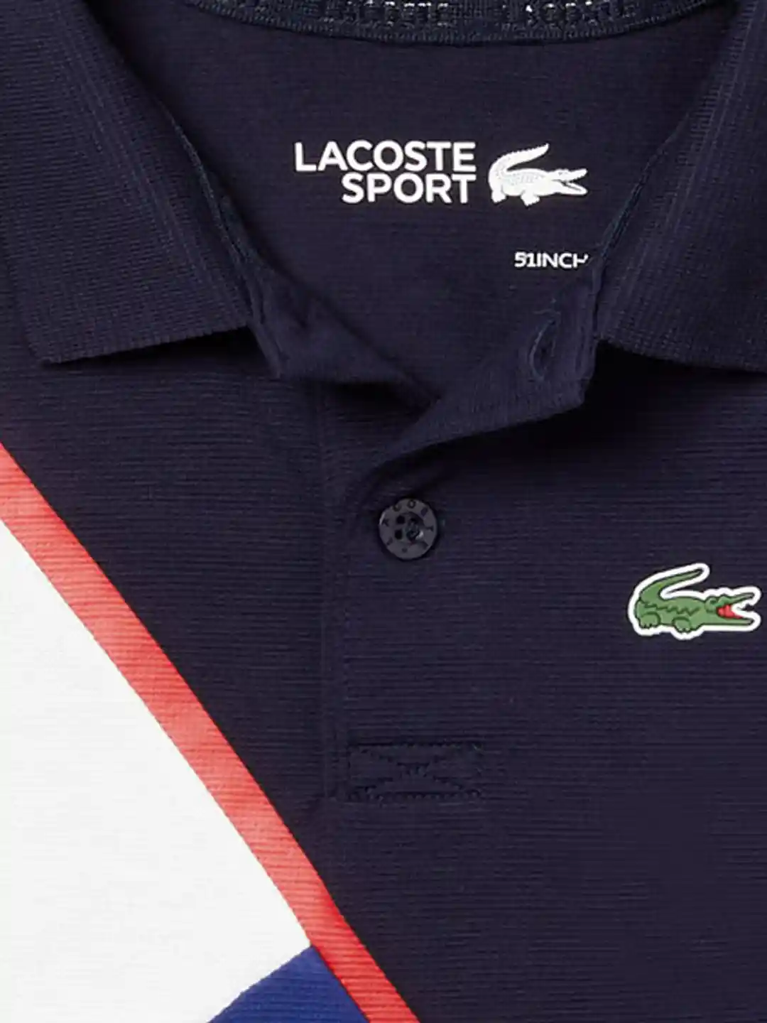 Buy Lacoste Boys Blue and White SPORT Colourblock Ultra Light