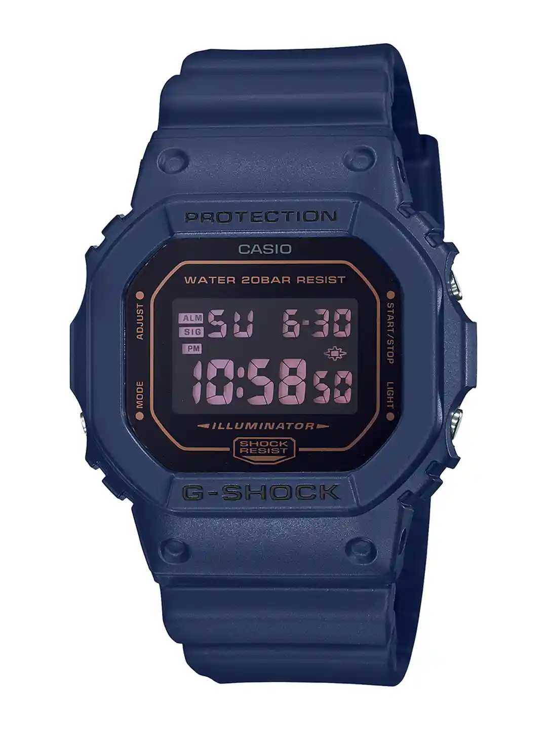 Buy CASIO G-Shock Men Navy Blue Digital Watch G964 DW-5600BBM-2DR