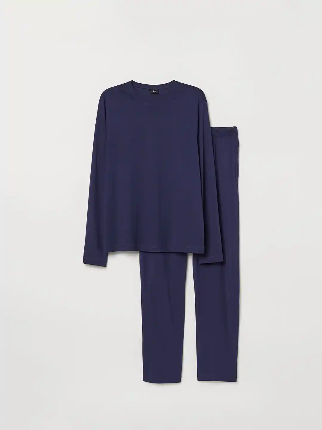 Cotton Pajamas H And M Pyjamas Set H&M Men Blue Solid Pyjamas