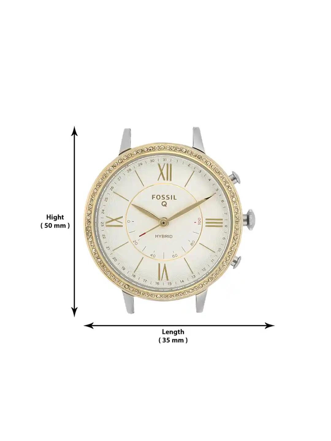 Buy Fossil Jacqueline Women Silver-Toned Analog Smart Watch