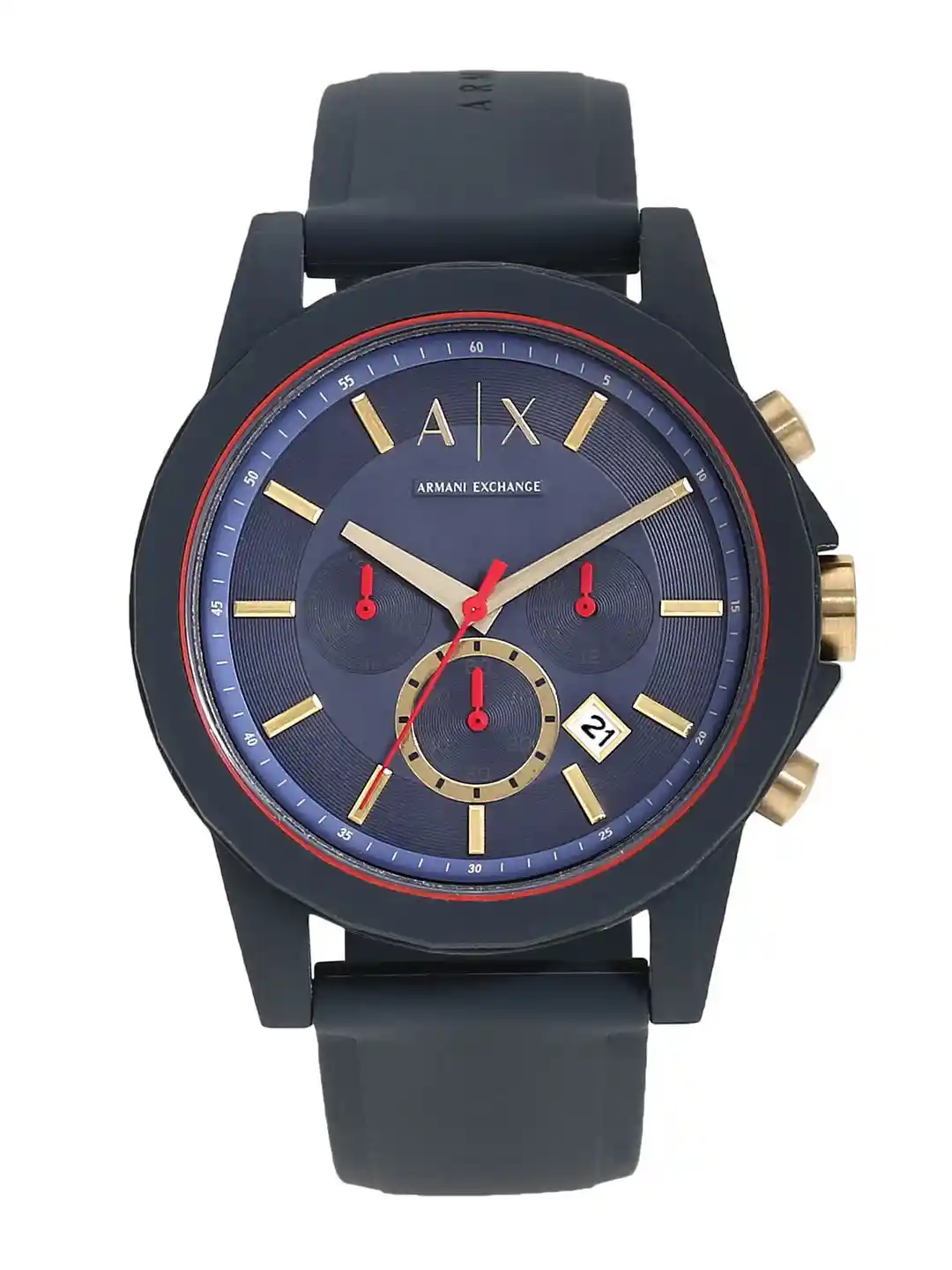 Armani Exchange Men Navy Blue Analogue Watch AX1335