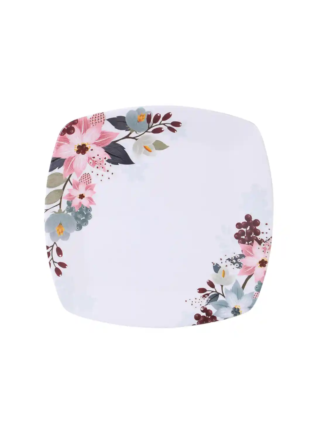 Buy Gallery99 Set Of 32 White Multicoloured Melamine Dinner Set