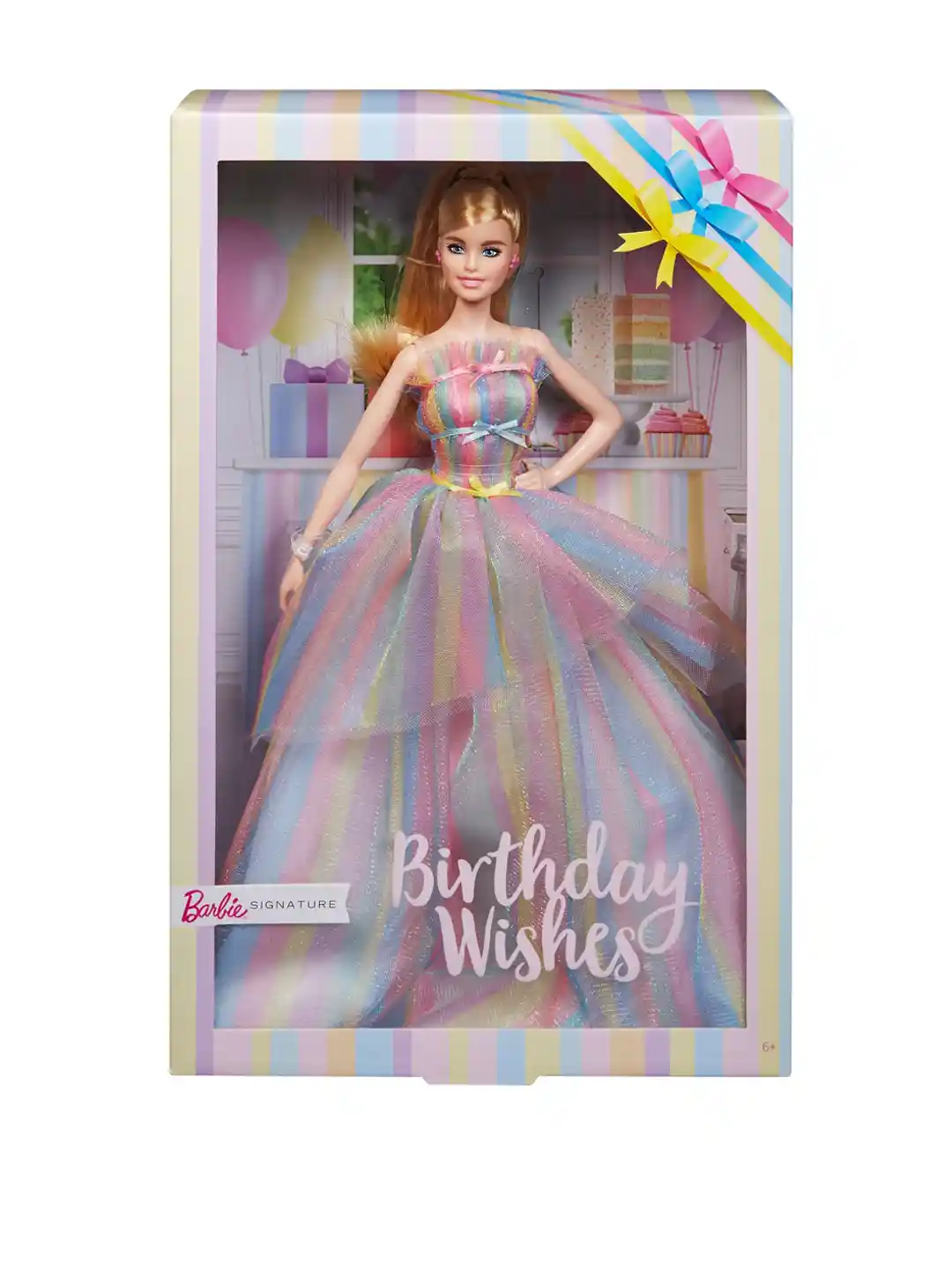 Buy Barbie Kids Blue Beige Signature Birthday Wishes Blonde In