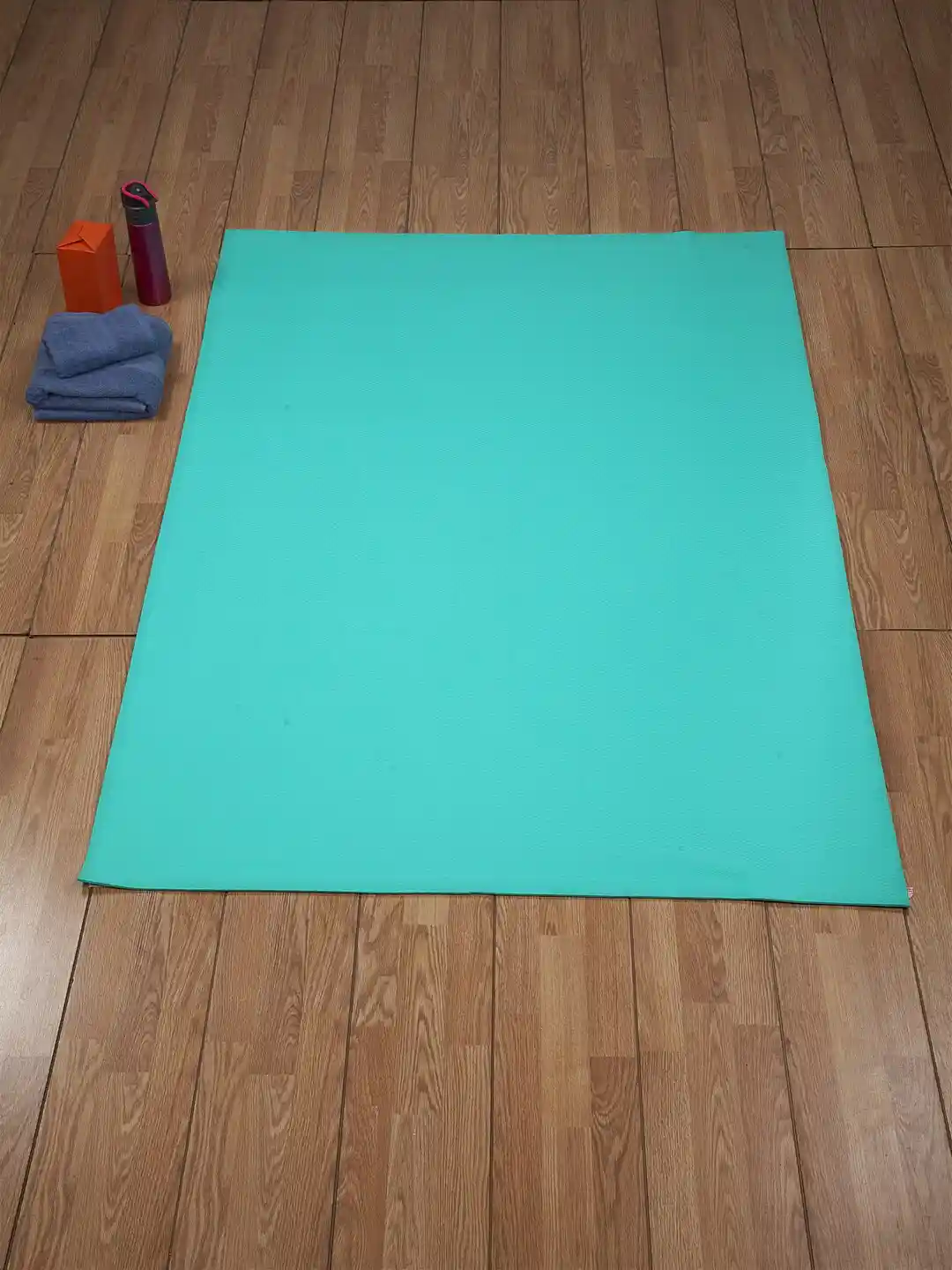 Buy HOSTA HOMES Turquoise-Blue Textured Extra Large Anti-Skid Yoga