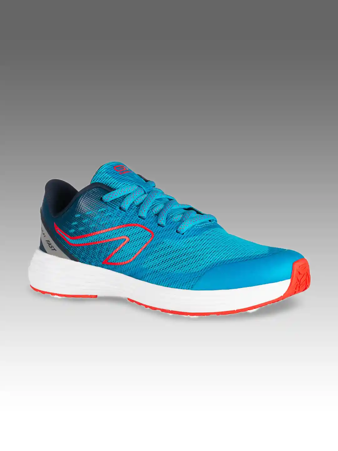 Buy Decathlon Kids Turquoise Blue red Synthetic Athletic Shoes