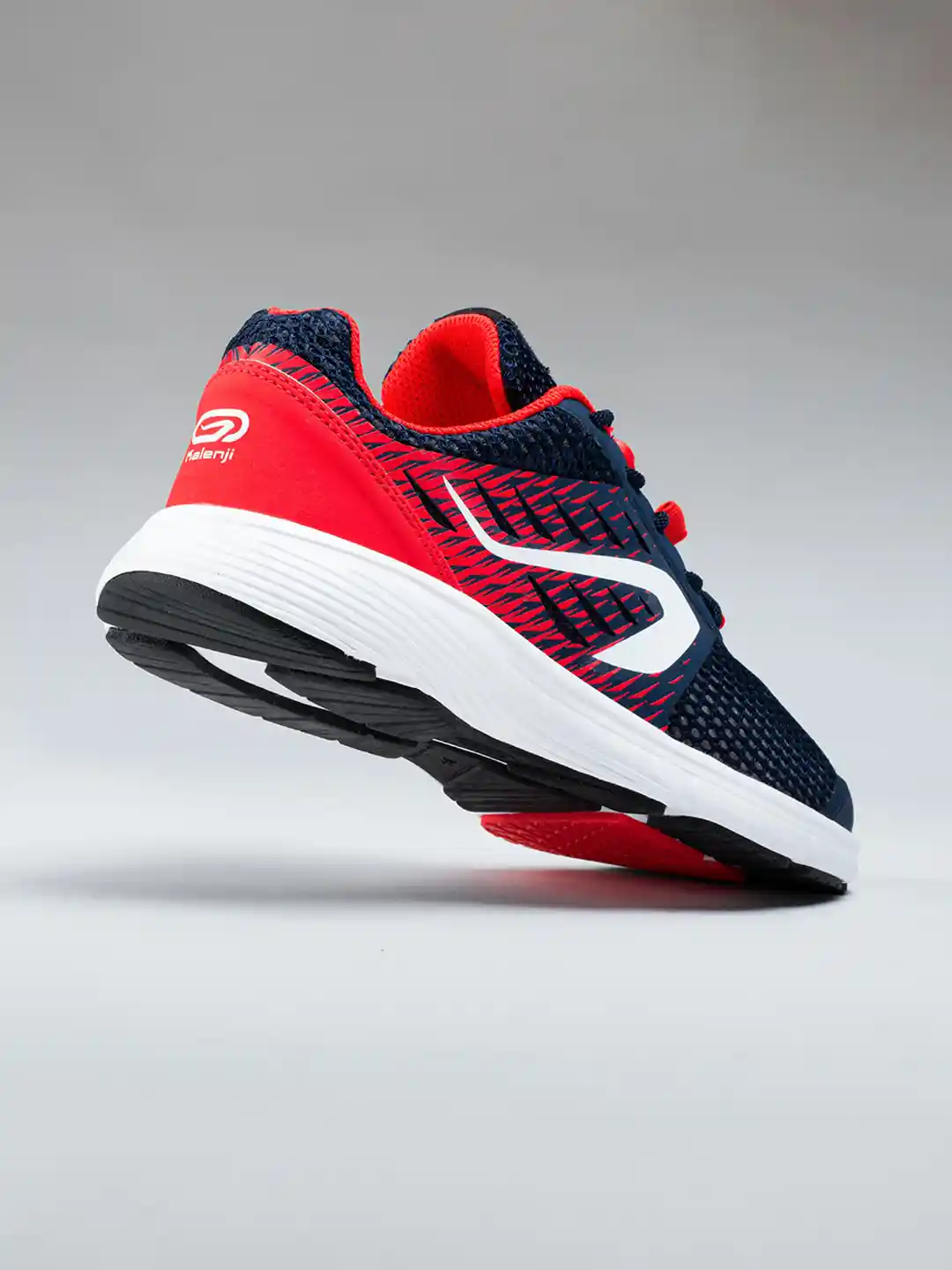 Buy Decathlon Kids Blue red Synthetic Running Shoes Sports