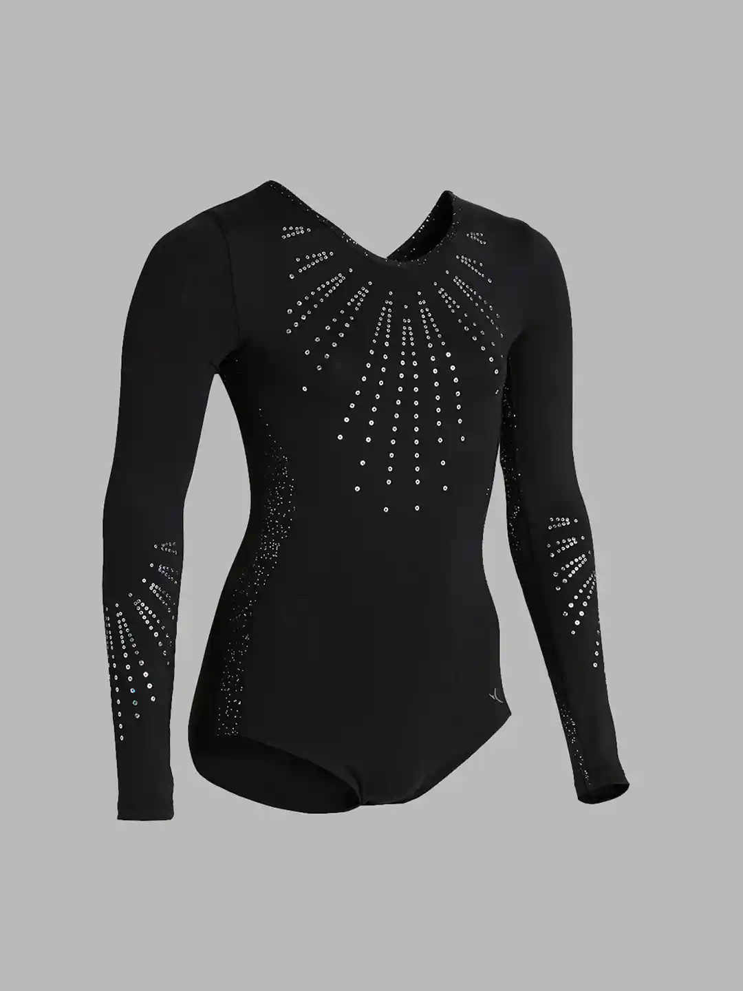 Buy Decathlon Girls Black Silver Artistic Gymnastics Long