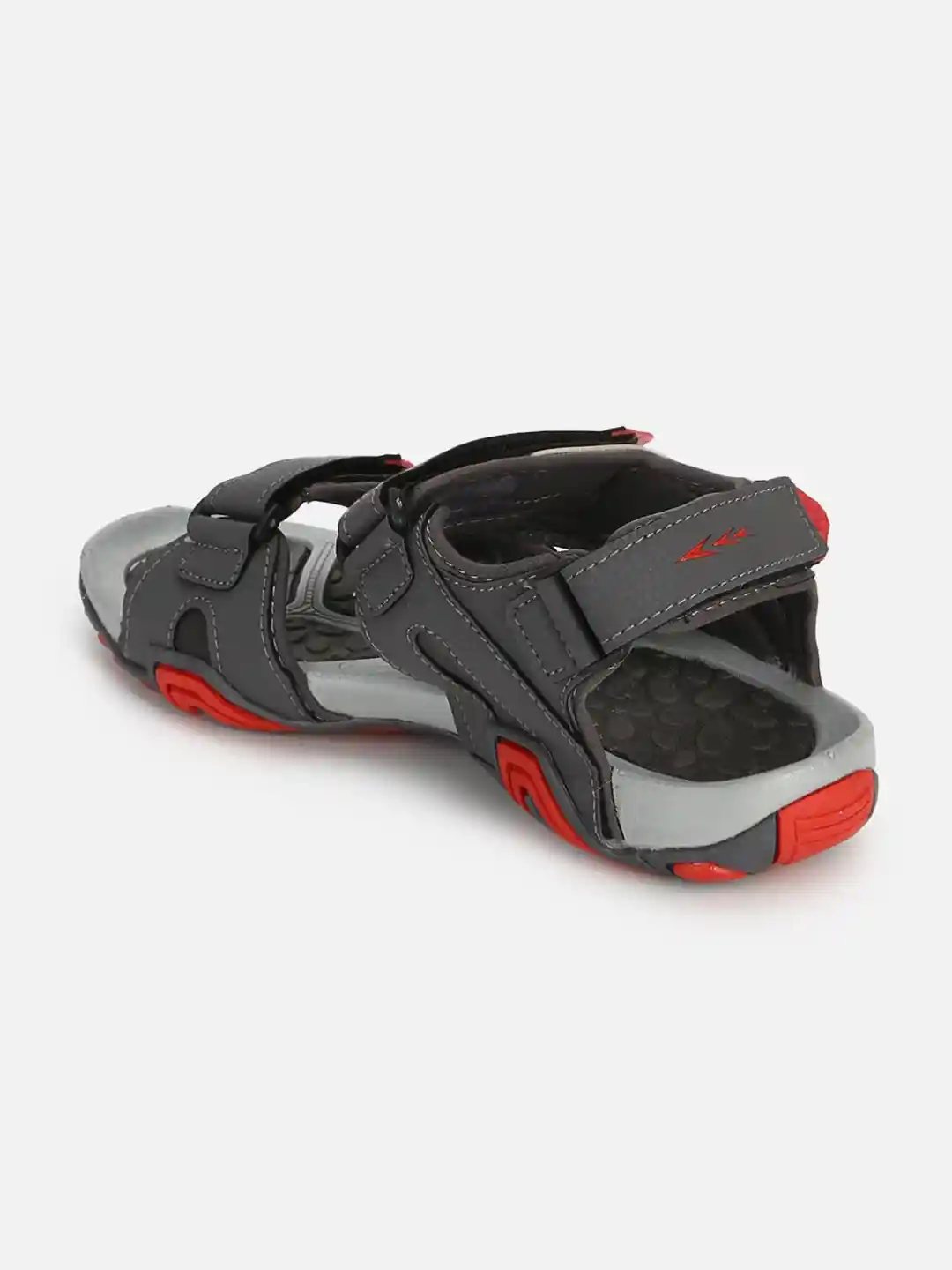 Buy Columbus Men Grey Red Solid Sports Sandals Sandals for Men